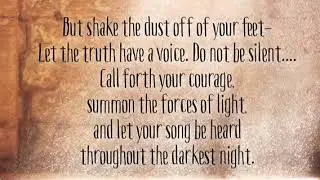 Shake the Dust Off of Your Feet