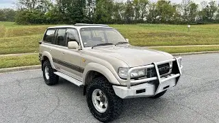 1992 Toyota Land Cruiser HDJ81 VX Limited -152,836&nbsp;Miles, 1HD-T Turbo Diesel - 4WD -JDM &mdash;WALK AROUND