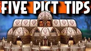 Conan Exiles: 5 полезных советов по строительству пикт-перча!
