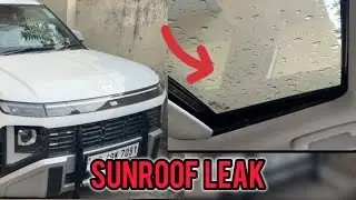 Venue hx5  sunroof leak check😫😫🥵