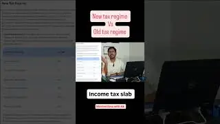 Income tax slab in old and new tax regime #IncomeTax2025#OldVsNewTax#TaxRegimeExplained#taxsavings
