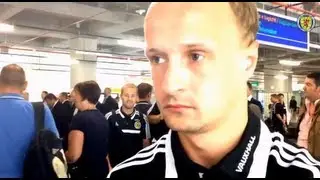 Leigh Griffiths previews Macedonia v Scotland at Alexander The Great Airport