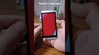 HTC One M7 Hard Reset / Wipe procedure #oldphone #hardreset #wipe #HTC #One #M7 #PN07100 #cicisxn