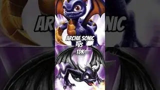 Spyro VS Dark Spyro #skylanders #activision #spyro #darkspyro #short #vs #shorts