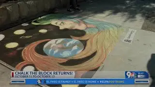 12th Annual Chalk the Block Returns to El Paso