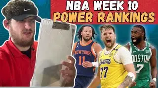 New NBA Power Rankings, Lakers Crumble, Spurs OWN the Thunder!