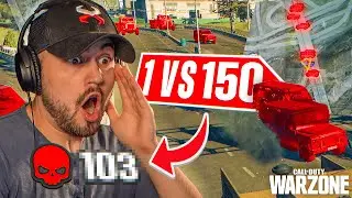 CHALLENGING 150 STREAM SNIPERS TO A BATTLE IN WARZONE 🤭