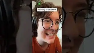 GAMING AS AN ADULT vs. KID #shorts