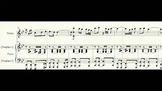 Vuelvo Al Sur   tempo med violin