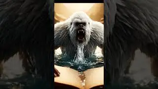 😱Unbelievable! ❄️Snow Yetti🐨 Sketch Turns into Real Creature! #yeti #magic  #shorts2025