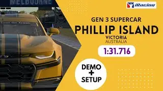 iRacing PHILLIP ISLAND (Australia) Gen 3 V8 Supercar 1:31.716