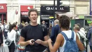 Crazy Meditation Stunt Brings Stillness to Busy London Streets