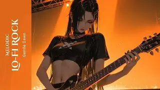 Gentle Dawn | Melodic Lo-Fi Rock Instrumental for Relaxing | Smooth Guitar & Gentle Beats for Focus
