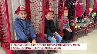 Lloydminster Fire Rescue hosts community open house during Fire Prevention Week | Rogers tv