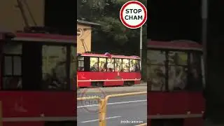 Jazda na tramwaju w Chorzowie #stopcham #chorzów #tramwaj