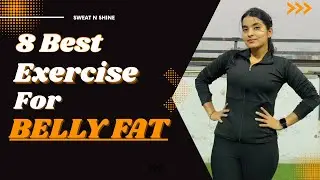 Bellyfat Burning Exercise at Home||SweatnShine||#bellyfat #weightloss #trending #viral #bellyfatloss