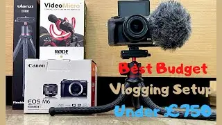 Best Budget Vlogging Setup under &pound;750 in 2021for beginner Youtubers| EmZeeAy.