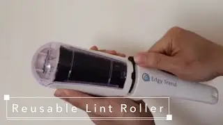 Reusable Lint Roller- NO MORE DISPOSABLE ROLLER FROM TARGET | Edgy Trend