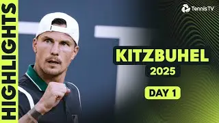 Fucsovics Battles Home Talent; Comesana & Gaston In Action | Kitzbuhel 2025 Day 1 Highlights