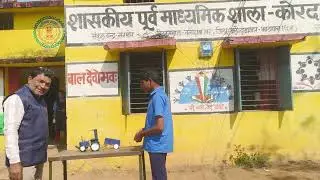 ANIL kUMAR PANDEY M.S.korda #एक नई सोच   हाइड्रोलिक टॉली # छात्र द्वारा निर्मित।