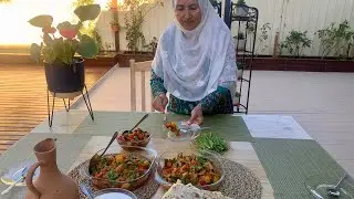 قورمه سبزیجات داشی بسیار سریع و خوشمزه توسط مادر جان