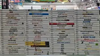 Nintendo Wii games priced/cleaned and just put on the shelves this morning.  8-Bit Hall of Fame 