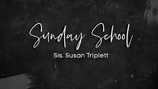 Adult Sunday School - Bro. Mike Hornbeck    1 Kings Chapters  11 - 12