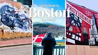 Spring Break in Boston & Beyond Vlog| Live Sports & Hiking Adventures| March Madness, Mt. Washington