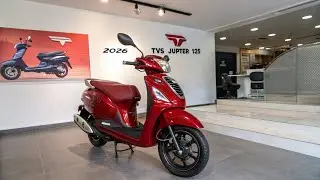 New 2026 TVS Jupiter 125 Unveiled! India&rsquo;s Smartest Family Scooter Gets Better! 🔥🚨 | Latest Review!
