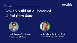 How to build an AI-powered digital front door