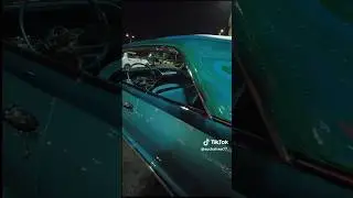 #1963 #chevy #impala #lowrider candy blue paint job patterns pinstripes  chrome   og