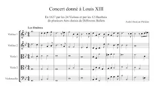 Andr&eacute; Danican Philidor the elder &ndash; Concert donn&eacute; &agrave; Louis XIII