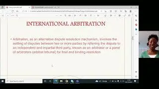 Energy Disputes & International Arbitration by Dr Victoria R Nalule