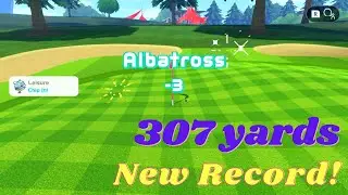 307-Yard Albatross To Break The Record Of NSS Golf Server! Nintendo Switch Sports: Golf.