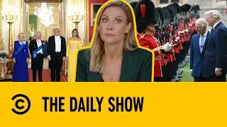 King Gives Trump Royal Welcome On Historic UK State Visit | The Daily Show