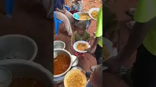 To a hungry child. Hope starts with Food