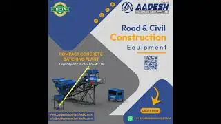 COMPACT CONCRETE BATCHING PLANT (CP SERIES) Capacity-20/30/45/60 -M