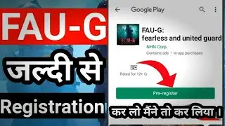 FAUG Gameplay, Pre - Registration Link । FAUG Realese, Launch Date । FAUG Playstore Download Link ।