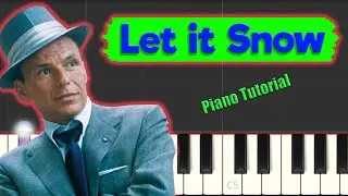 Let It Snow - Jazz Piano Tutorial (with comp example)