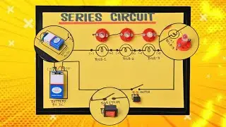How to Make Model of Series Circuit Working Model 😍 2025