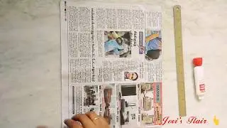 How to make newspaper bag // Green Initiative // Recycling  Ideas
