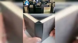How to protect wall tile corner edging with metal strip