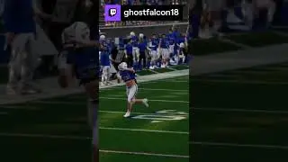Pick 6!!!  | ghostfalcon18 on #Twitch #eacollegefootball25 #usaf #usafa #football #college