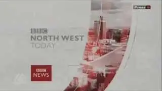 BBC News North West Today Regional Ident Intro 2012 in HD