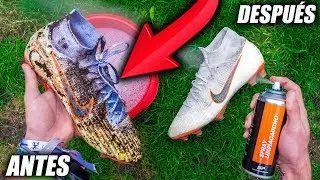 Cómo Limpiar Botas de Fútbol (100% REAL) - LIFE HACK SOCCER