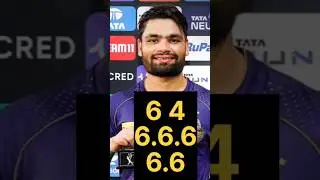 Rinku Singh six sixes#shorts #shortsvideo #youtubeshorts