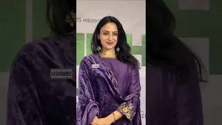 ✨ Zoya Afroz Spotted Today at Movie Screening Event 💜 #zoyaafroz #bollywood #trending #fashion