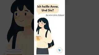 Simple German Conversation | Formal Greeting & Goodbye 🇩🇪 #shorts