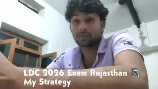 How to clear Rajasthan LDC Exam 2026? My Strategy 😉 #LDC2026 #ldcenglish #study #exampreparation 