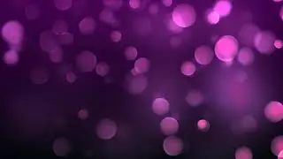Beautiful Purple Violet Blurred Bokeh Motion | Free Animation Background
